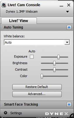 Selection of manual exposure
              (image)